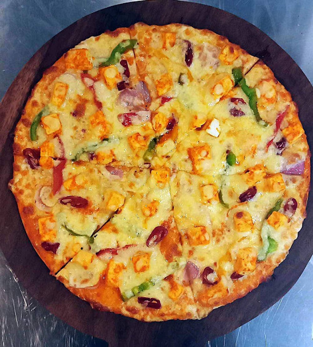 Jain Paneer Tikka Pizza, Wicked Good Pizza