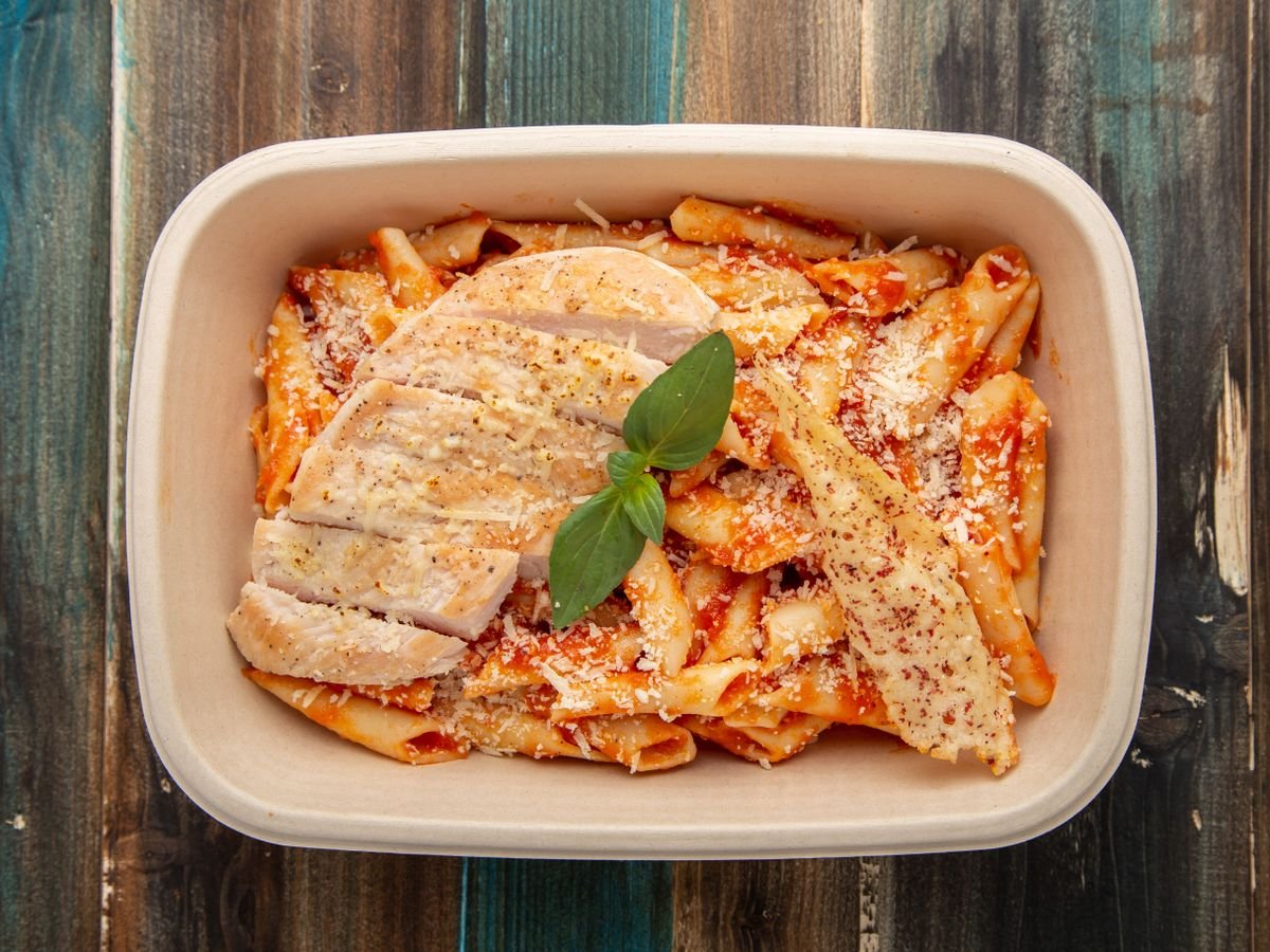 Non Veg Hot Spicy Arrabbiata Pasta, Wicked Good Pizza