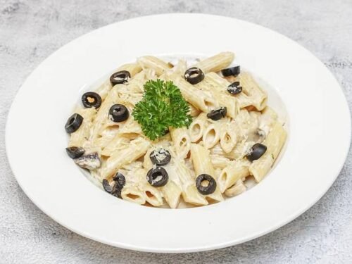 Veg Alfredo Pasta, Wicked Good Pizza